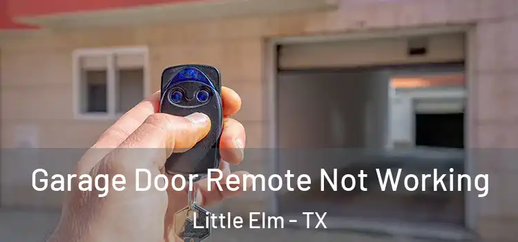  Garage Door Remote Not Working Little Elm - TX