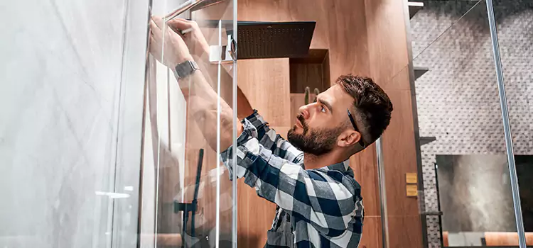 Replace Shower Doors with Frameless Little Elm